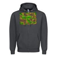 Smoke western leopard distressed background Zipper Hoodie - AdoDesignShop
