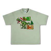 Oil Green tree rex Urban Heavy Tee - CowhideDigitalArt