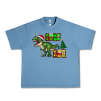 Pebble Blue tree rex Urban Heavy Tee - CowhideDigitalArt