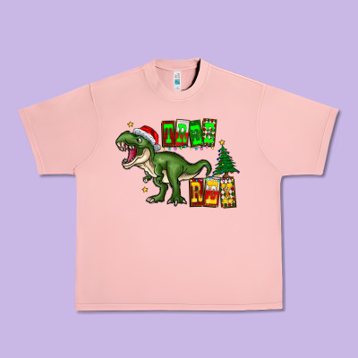 Tree Rex Urban Heavy Tee Designed By Cowhidedigitalart