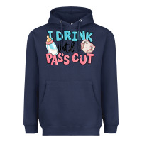 Navy i drink until i pass out baby Heavyweight Hoodie - MaliasSmallBusiness