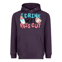 Plum i drink until i pass out baby Heavyweight Hoodie - MaliasSmallBusiness