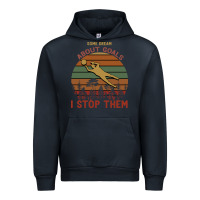 Navy Some Dream About Goals I Stop Them Urban Hoodie - Bettercallsaul