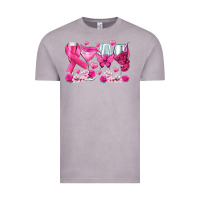 Vintage Zinc breast cancer wine glasses Vintage Tee - texasbilliewilder