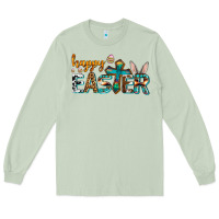 Matcha western happy easter Long Sleeve Tee - AdoDesignShop
