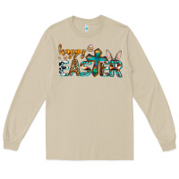 Mushroom western happy easter Long Sleeve Tee - AdoDesignShop