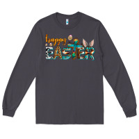 Smoke western happy easter Long Sleeve Tee - AdoDesignShop