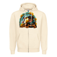 Sandshell Rottweiler  rainbow Zipper Hoodie - Artiststas