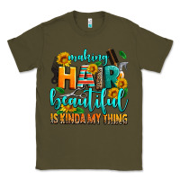Army Green making hair beautiful is kinda my thing Classic Tee - AdoDesignShop