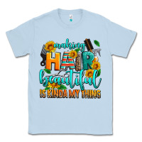 Dusty Blue making hair beautiful is kinda my thing Classic Tee - AdoDesignShop