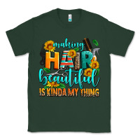 Sports Green making hair beautiful is kinda my thing Classic Tee - AdoDesignShop