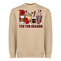 Mushroom tis' the season baseball coffee cups Heavyweight Sweatshirt - Zillion Design Studio