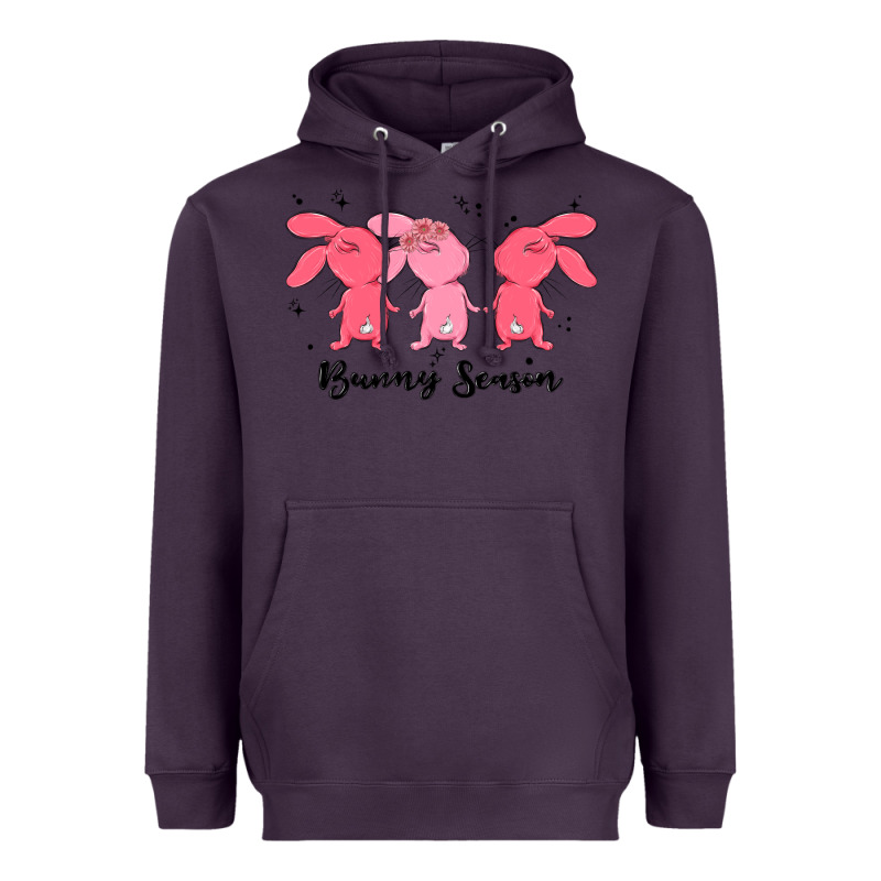 Easter Bunny Heavyweight Hoodie by MaliasSmallBusiness | Teevron