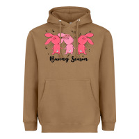 Toasted Coconut easter bunny Heavyweight Hoodie - MaliasSmallBusiness