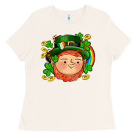 Bone st patricks elf Ladies Tee - AdoDesignShop
