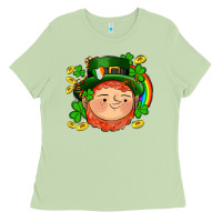 Matcha st patricks elf Ladies Tee - AdoDesignShop