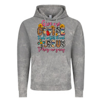 Cloud Rock give me coffee to get me started and jesus to keep Vintage Hoodie - Zillion Design Studio
