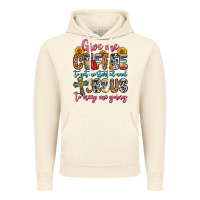 Vintage Artic give me coffee to get me started and jesus to keep Vintage Hoodie - Zillion Design Studio