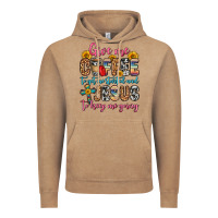 Vintage Coffee give me coffee to get me started and jesus to keep Vintage Hoodie - Zillion Design Studio