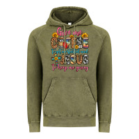Vintage Olive give me coffee to get me started and jesus to keep Vintage Hoodie - Zillion Design Studio