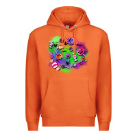 Carrot halloween candy patches Premium Hoodie - BundleAndBundleShop