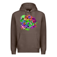 Coffee halloween candy patches Premium Hoodie - BundleAndBundleShop