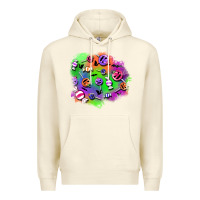 Sandshell halloween candy patches Premium Hoodie - BundleAndBundleShop