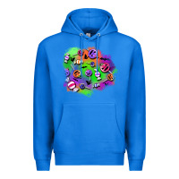 True Royal halloween candy patches Premium Hoodie - BundleAndBundleShop