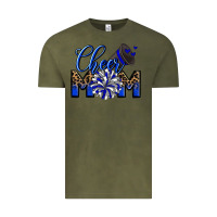 Vintage Olive Cheer mom Vintage Tee - Zillion Design Studio