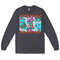 Smoke auntie leopard turquoise Long Sleeve Tee - JahusDesignShop