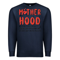 Navy motherhood some day i rock it Premium Sweatshirt - MaliasSmallBusiness