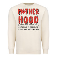 Sandshell motherhood some day i rock it Premium Sweatshirt - MaliasSmallBusiness