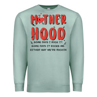 Seafoam motherhood some day i rock it Premium Sweatshirt - MaliasSmallBusiness