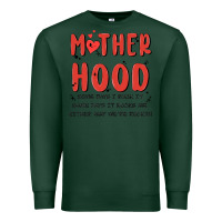 Sports Green motherhood some day i rock it Premium Sweatshirt - MaliasSmallBusiness
