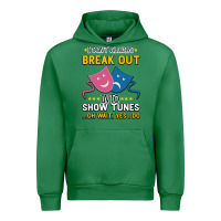 Emerald My Brain is 95% Show Tunes. Funny Theatre Gift. Urban Hoodie - Bettercallsaul