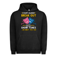 My Brain Is 95% Show Tunes. Funny Theatre Gift. Urban Hoodie | Teevron