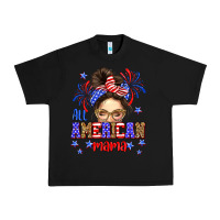 Black All American mama Urban Heavy Tee - Neo Western