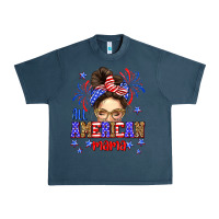 Midnight Navy All American mama Urban Heavy Tee - Neo Western