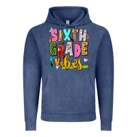 Vintage Denim sixth grade vibes Vintage Hoodie - texasbilliewilder