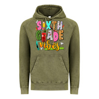 Vintage Olive sixth grade vibes Vintage Hoodie - texasbilliewilder