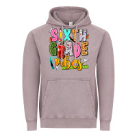 Vintage Zinc sixth grade vibes Vintage Hoodie - texasbilliewilder