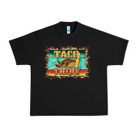 Black taco tribe western background Urban Heavy Tee - BarkalooDesign