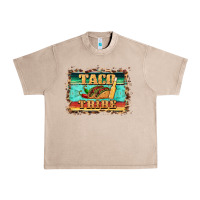 French Oak taco tribe western background Urban Heavy Tee - BarkalooDesign