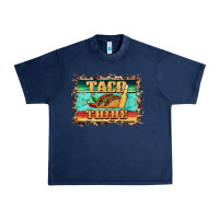 Navy taco tribe western background Urban Heavy Tee - BarkalooDesign