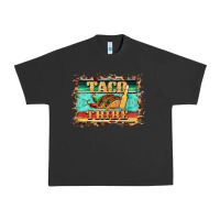 Pigment Black taco tribe western background Urban Heavy Tee - BarkalooDesign