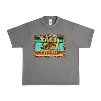 Tornado taco tribe western background Urban Heavy Tee - BarkalooDesign