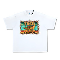 White taco tribe western background Urban Heavy Tee - BarkalooDesign