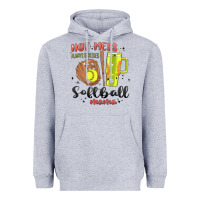 Heather Grey hot mess always stressed softball mama stanley cup Heavyweight Hoodie - MaliasSmallBusiness