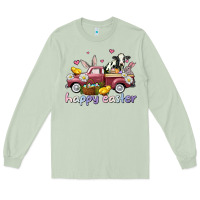 Matcha happy easter trucks Long Sleeve Tee - AdoDesignShop