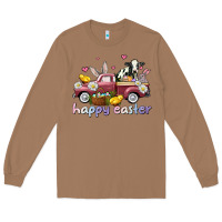 Toasted Coconut happy easter trucks Long Sleeve Tee - AdoDesignShop